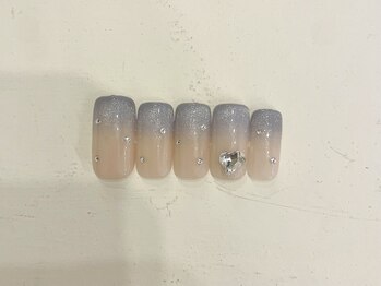アイネイルズ 天神今泉店(I-nails)/【kotone.nキラキラブルー