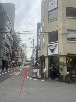 キレイ美肌 北心斎橋店/そのまま進むと、、