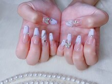 スノーネイルサロン 新宿店(Snow nail salon)/グラデーション/パーツ