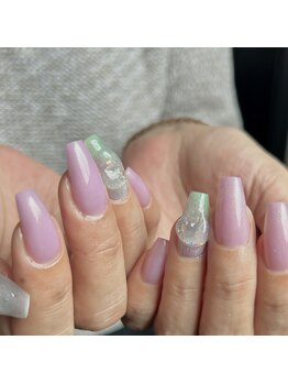 ネイルズ ヒマワリ(Nails Himawari)/【松田担当】定額ニュアンスart