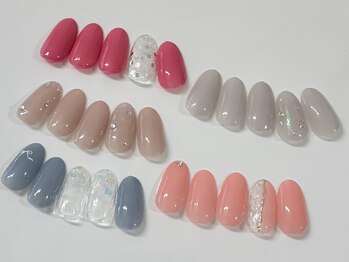 オルネイル(olunail)の写真/【アート付き定額制】デザインに悩む時間がない人にもオススメ◎今回選びきれなくても、次回また楽しめる♪
