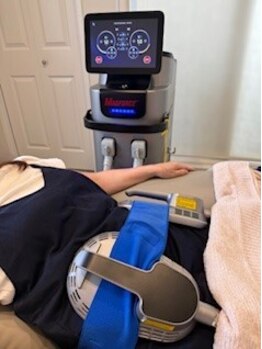 サンビューティー(San beauty)の写真/【高密度焦点式電磁波】マグフォース★深部の筋肉層までアプローチ!!月額5500円で1か月間何回でも施術OK!!