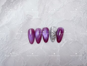 ワンホンシンプルネイル