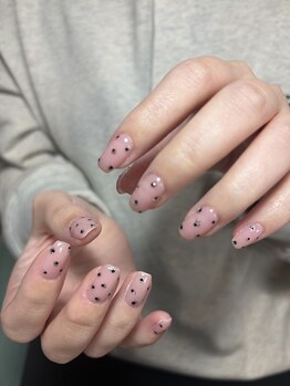 テソロネイル(TESORO nail)/ドットネイル