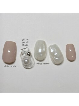 スティラ サポ ネイルアンドアイラッシュ(Stilla SAPO Nail&Eyelash)/定額B ￥7400/Kozue