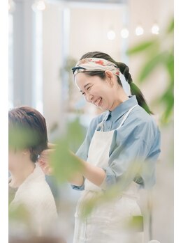 ビジ(biji)/ヘッドスパ後の軽やかさ