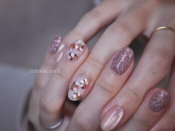 ミリカネイル(mirica nail)/hologram design