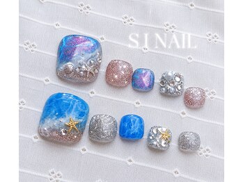 エスアイネイル(SI Nail)の写真/【足元からオシャレに♪】ハンドとの同時施術可能・持ち込みOK◎デザインはもちろんケアにもこだわりあり！