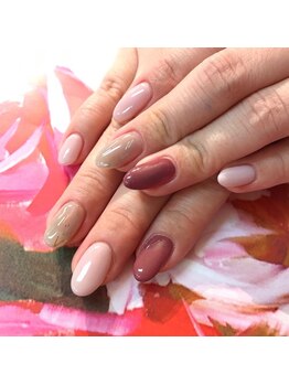 プティットスリール 西尾店(Petit Sourire)/【ワンカラー】3色ネイル