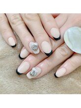 ホリデービューティー(HOLIDAY BEAUTY)/beige×black