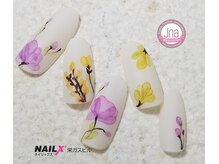 ネイリックス 栄ガスビル(NAILX)/たらしこみFlower★