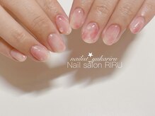 リル(RIRU)/桃ネイル