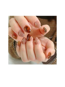 プレジール(Plaisir)/大人可愛いブラウンネイル