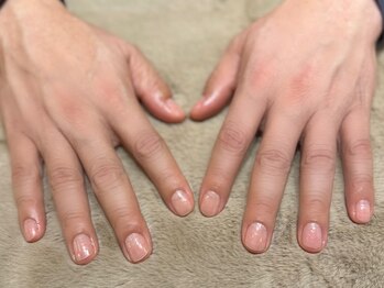 カリアン(KALIAN)の写真/ご来店いただく男性のほとんどがネイルサロンは初めてという方ばかり!まずはベーシックケアで感動体験を◎
