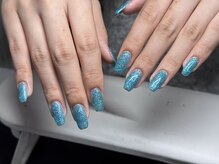 キアラネイルサロン/チップ長さだしワンカラー 