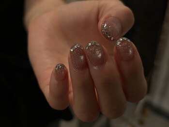 先端キラキラホロ×マグネット