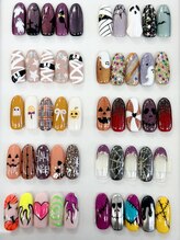 ディーネイル 池袋(D-nail)/新作　ハロウィンアート