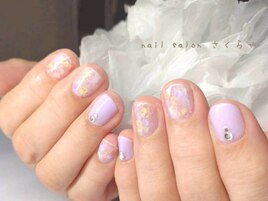 優しいラベンダーのニュアンス♪