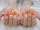 オレンジネイル