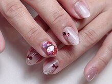 寺子屋ビューティーズ(寺子屋Beauty's)/いちご×ハートネイル