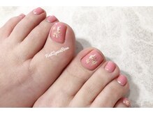 ネイルスペース ロゼ/フットワンカラー♪