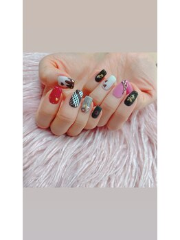 手書きアートネイル