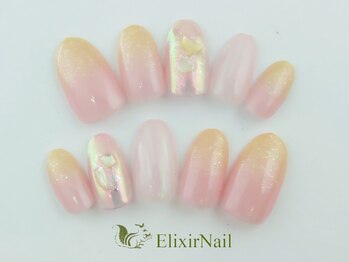エリクサーネイル 五反田(Elixir Nail)/定額a シンプル/クーポン使用