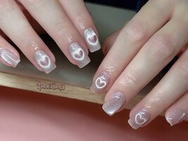 可愛いハートマグネット