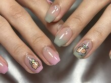ギャルットネイル(GALTTO NAIL)/くすみ秋カラー