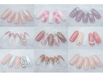 はあとねいる 新潟古町店の写真/【イベントネイルもお任せ!】ネイルが初めての方も大歓迎★300以上の定額トレンドデザインが￥3850～!