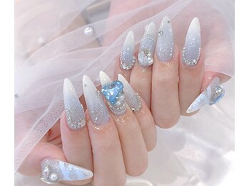 アディクト オオホリ(ADDICT OHORI)の写真/仕上がり&モチに大満足間違いなし◎!《大人気　スカルプ（チップorアクリル）＋アートやり放題¥19,900～~》