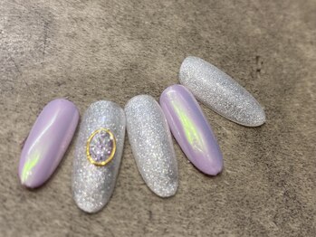 テラスアヴェダ ららぽーとエキスポシティ(Terrace AVEDA)/オーロラネイル￥5940(税込)