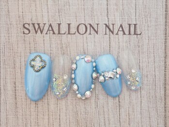 スワロンネイル(SWALLON NAIL)/3月、４月　定額ネイル★