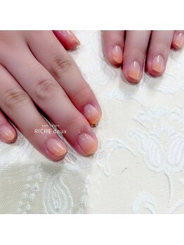 リッシュ ドゥ(RICHE deux)/コーラル☆ナチュラルグラデ