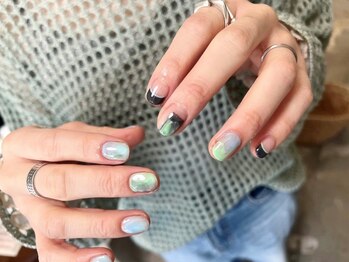 ネル ネル ネイル 上新庄(neru neru Nail)の写真/持ち込みOK!ネイルが初めての方に★プロのネイリストによる提案力×技術力でシンプル~個性派までお任せ♪ 