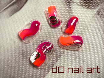 ディーディーネイルアート(dD nail art)/speedアートコース¥5,500