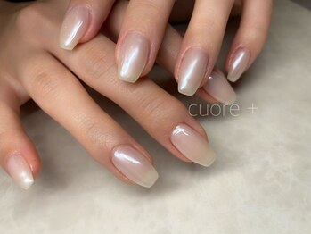 クオーレ 深井店(cuore)の写真/【オフ&ケア込★ワンカラー¥3900】が大人気◎シンプルだからこその高技術を実感!!ネイルが初めての方も◎