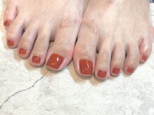 ナッピーネイル(NAPPY NAIL)/footワンカラー￥7300オフ代別