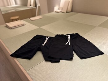 ツリー整骨院 二条堀川御池店(TREE整骨院)/ハーフパンツのご用意あります。