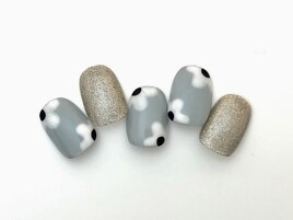 Cコース6500円ショートネイル