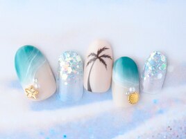 サマーバケーションネイル☆
