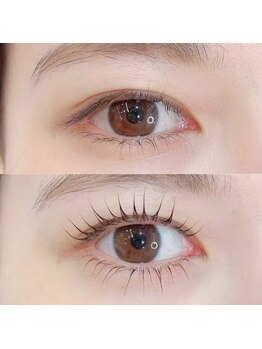 ホワイトアイ 平塚(WHITE EYE)の写真/【忙しい方にも嬉しい“同時施術”で垢抜け眉毛＆ぱっちりまつげパーマ】似合わせデザインで印象UP♪平塚
