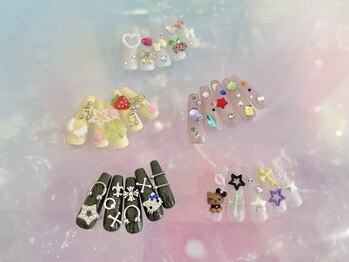 シェルネイル(SHELL NAIL)の写真/≪NEWカラー沢山ご用意♪≫【横浜駅5分】★カラーはもちろんパーツも豊富！まずはSHELL NAILへGO♪