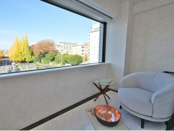 THE AROMA SPA AOYAMA ザアロマスパ青山【ボディ/フェイシャル】の写真/2/1NEW OPEN【南青山アロマスパ】イチョウ並木の眺望の贅沢空間で、採用率3%の極上手技を。