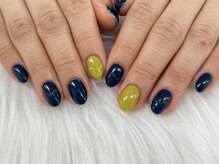 ディーネイル 池袋(D-nail)/[木村]ぷっくりシンプルネイル