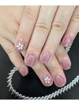 ネイルサロンひまわり/長さ出し・カラーグラデーション