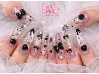 メイ(Mei)の写真/キラキラ自分だけのネイルが叶えれるのはここだけ★《持込OK！アート10本パーツ載せ放題 》