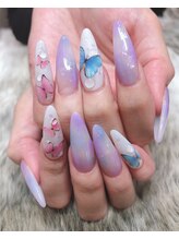 リッチネイル(Rich Nail)/バタフライデザイン