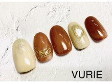 ヴリエ 小作店(VURIE)/ニュアンス／ミラーネイル