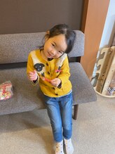 子育てママの整体サロン/施術中のお子様の様子